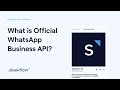All you need to know about WhatsApp Business API | SleekFlow