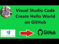 GitHub with Visual Studio Code and Remote connection