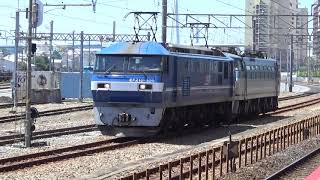 9180レ EF210－106号機牽引  EF66  123号機【無動力 回送】　安治川口駅発車