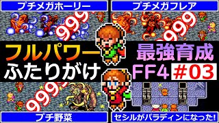 【FF4】EP03 フルパワー・ふたりがけ！最強パロ・ポロ育成編【最強育成】