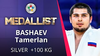 BASHAEV Tamerlan Silver medal Judo World Judo Championships Seniors Hungary 2021