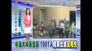 中油大林廠普篩1901人結果出爐全陰性