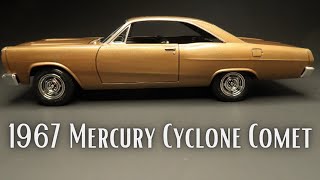 AMT 1967 Mercury Cyclone Comet Final! I'm super happy with it!