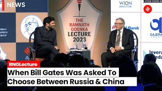 When Bill Gates Was Asked To Choose Between China and Russia | Rapid Fire With Bill Gates