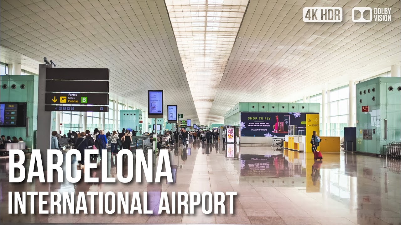 Barcelona El-Prat (BCN) International Airport, Terminal 1 - 🇪🇸 Spain ...