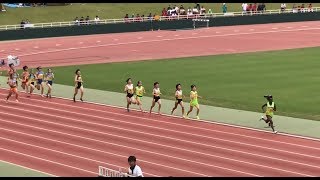 2018.06.04 大分県高校総体 女子3000m 決勝