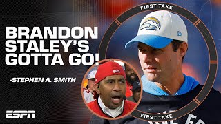 Stephen A. calls for Brandon Staley's firing | First Take