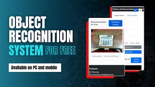 FREE Object Recognition AI Tutorial 2026 | Build Real-Time Detection System with JavaScript