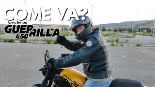 Royal Enfield Guerrilla 450: Come va? Proviamola sulle strade di tutti i giorni!