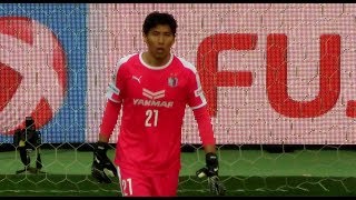 【セレッソ大阪】GKキム・ジンヒョン選手の試合前練習