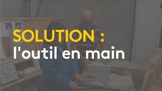 Sarthe : quand les métiers manuels s'apprennent avec des professionnels à la retraite