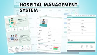 Hospital Management System | Django Web Application Demo | Admin, Doctor & Patient Features