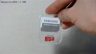 Samsung microSDカード 32GB  EVO Plus Class10 UHS-I対応 スマホ カメラのデータ保存用に購入