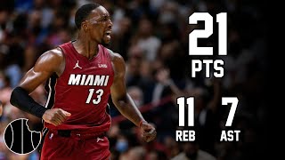 Bam Adebayo Highlights | Heat vs. Magic | 12th Jan 2024