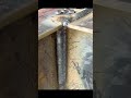 structural welding on a man lift shorts