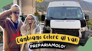 VERNICIAMO IL VAN | Ripariamo la carrozzeria con stucco e spotter