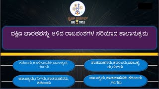 ಶಾತವಾಹನ ಸಾಮ್ರಾಜ್ಯ -Shatavahanaru Empire General knowledge questions.