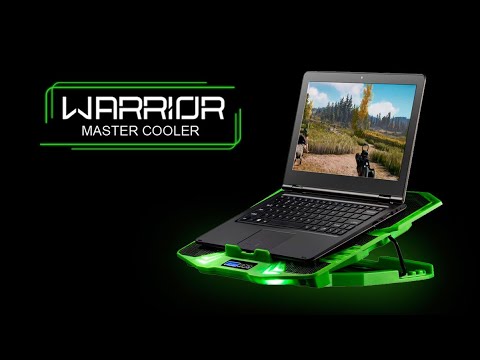 Master Cooler Gamer Verde Com Led Warrior - AC292 - YouTube