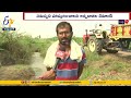 delay in repairing canals in sattenapalli farmers volunteerly solves with collective funds