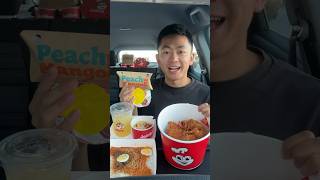 Trying EVERY Jollibee Menu Item 🔥 #shorts