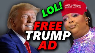 Lizzo ACCIDENTALLY Creates The BEST Trump Ad! 😂 Miraculously FAILS At Roasting His Agenda!