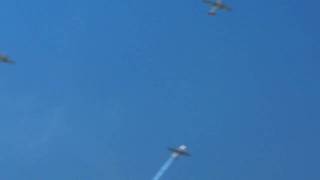 DC-3 Mass Flyover Oshkosh 2010