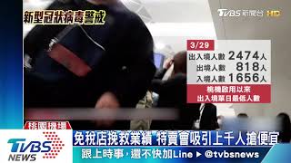 免稅店挽救業績　特賣會吸引上千人搶便宜