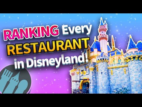 Ranking of ALL Disneyland Restaurants