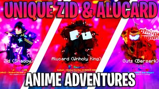 NOOB To PRO | UNIQUE ZID & ALUCARD | Anime Adventures (Day 2)