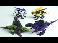 ゾイドワイルド アセンブルモデルズ２ 全４種 開封 zoids wild assemble models figure ワイルドライガー ギルラプター ファングタイガー ディメパルサー 食玩