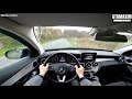 2017 merceds benz c 220d s205 170 hp pov test drive