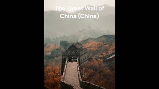 7 wonders of the world #modern #wonders #of #world #great #architecture #earth #china #india