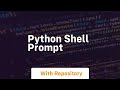 python shell prompt