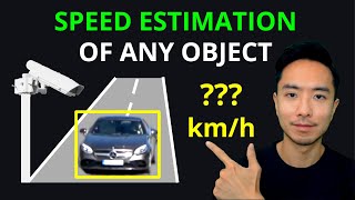 Speed Estimation of ANY Object in Video using Computer Vision (Vehicle Speed Detection with YOLO 11)