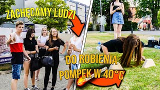 ZROBILIŚMY PONAD 1000 POMPEK 🔥 W CENTRUM MIASTA !!! *kalistenika i street workout*