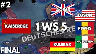 LİNE ATTACK - HEARTS OF IRON 4 - 1WS5  [KAİSEREGE 3K SAAT] [FİNAL]