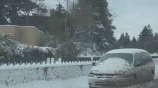 ODOT crews working to clear icy roads after historic snow storm