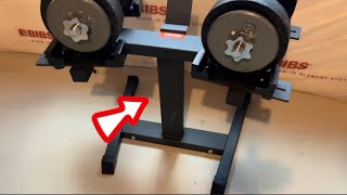 VEVOR Adjustable Dumbbell Stand Review | Elevate Your Home Gym Setup! 💪🏋️‍♂️ | #amazonfinds