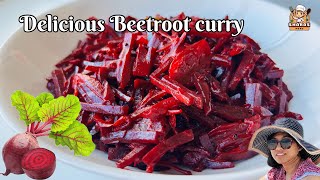 Super Delicious Sri Lankan Style Beetroot Curry🍛😋 | easy and tasty | vegetarian recipe