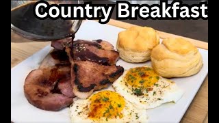 This Country Breakfast With Red Eye Gravy Is Delicious