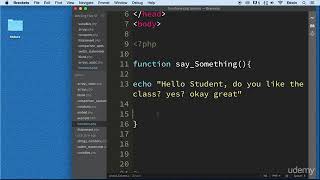 1 Defining functions CUSTOM FUNCTION - PHP FOR BEGINNERS - BECOME A PHP MASTER - CMS PROJECT COURSE