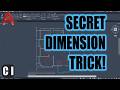 AutoCAD How to Add Dimensions The Easy Way!