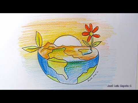 Como Dibujar El Medio Ambiente Youtube
