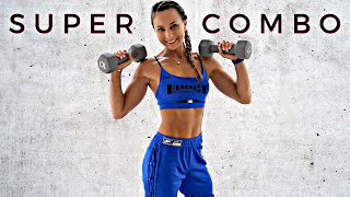 40 MIN STRENGTH TRAINING Workout // Squat Challenge | Juliette Wooten