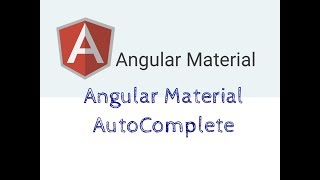 Angular Material AutoComplete