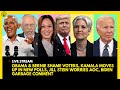 OBAMA & BERNIE SHAME VOTERS, KAMALA POLL INCREASE, BIDEN GARBAGE REMARK, AOC FEARS JILL IN WISCONSIN