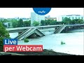 Blick auf die Carolabrücke – alle Entwicklungen per Webcam | MDR+