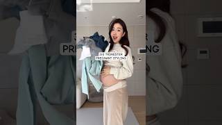 3RD TRIMESTER PREGNANT KOREAN STYLING