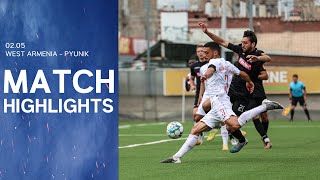 West Armenia-Pyunik 1:4 | Match Highlights