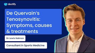 De Quervain's Tenosynovitis: How to Recognise and Treat Thumb and Wrist Tendonitis